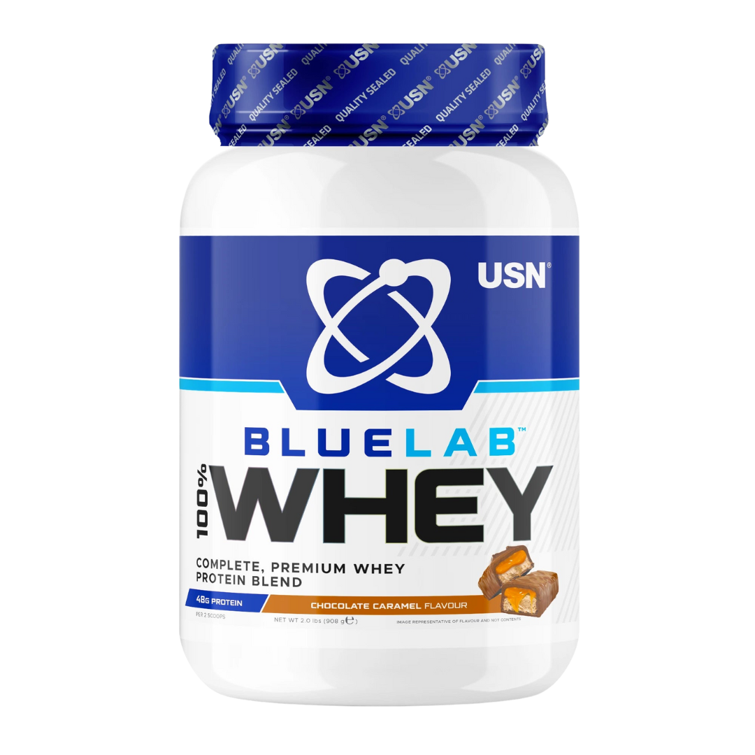 USN Blue Lab Whey 908g - Caramel Chocolate