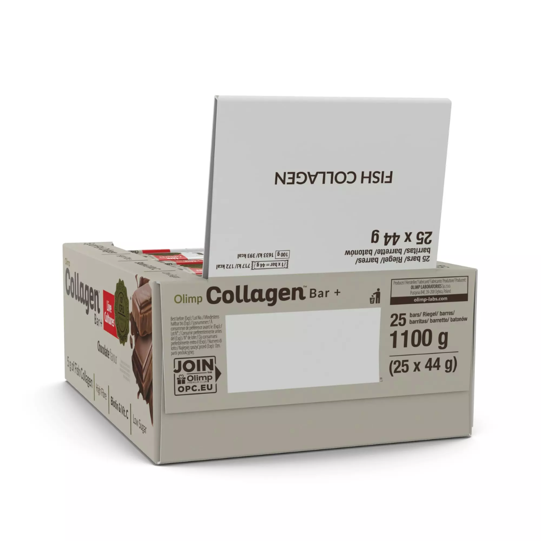 Olimp Sport Nutrition Collagen Bars 25x44g Chocolate
