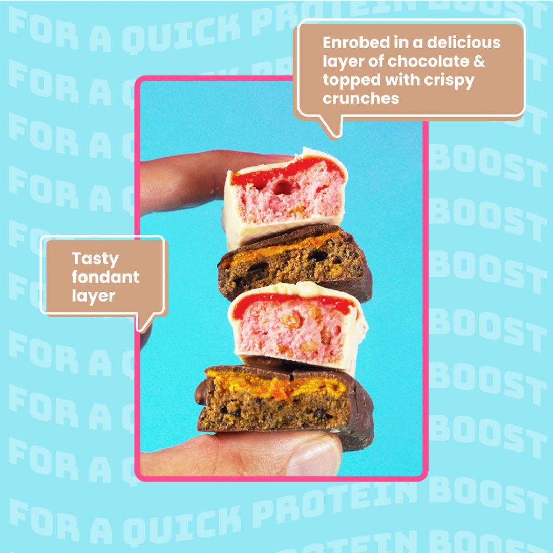 Muscle Moose Dinky Protein Bar 12x35g - Birthday Cake