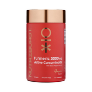 Nutriburst Tumeric 3000mg 60 Gummies Ginger