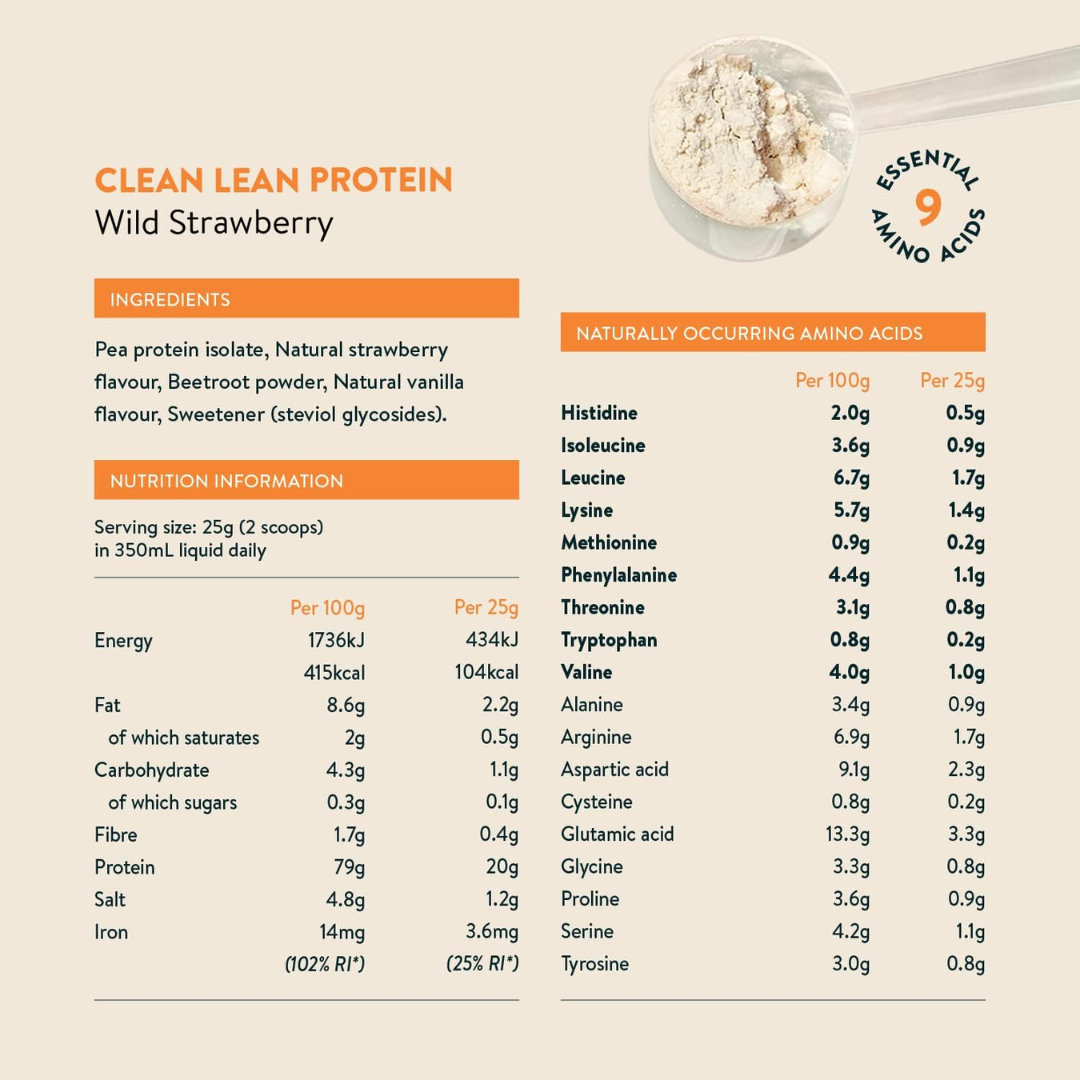 Nuzest Clean Lean Protein 1kg - Smooth Vanilla
