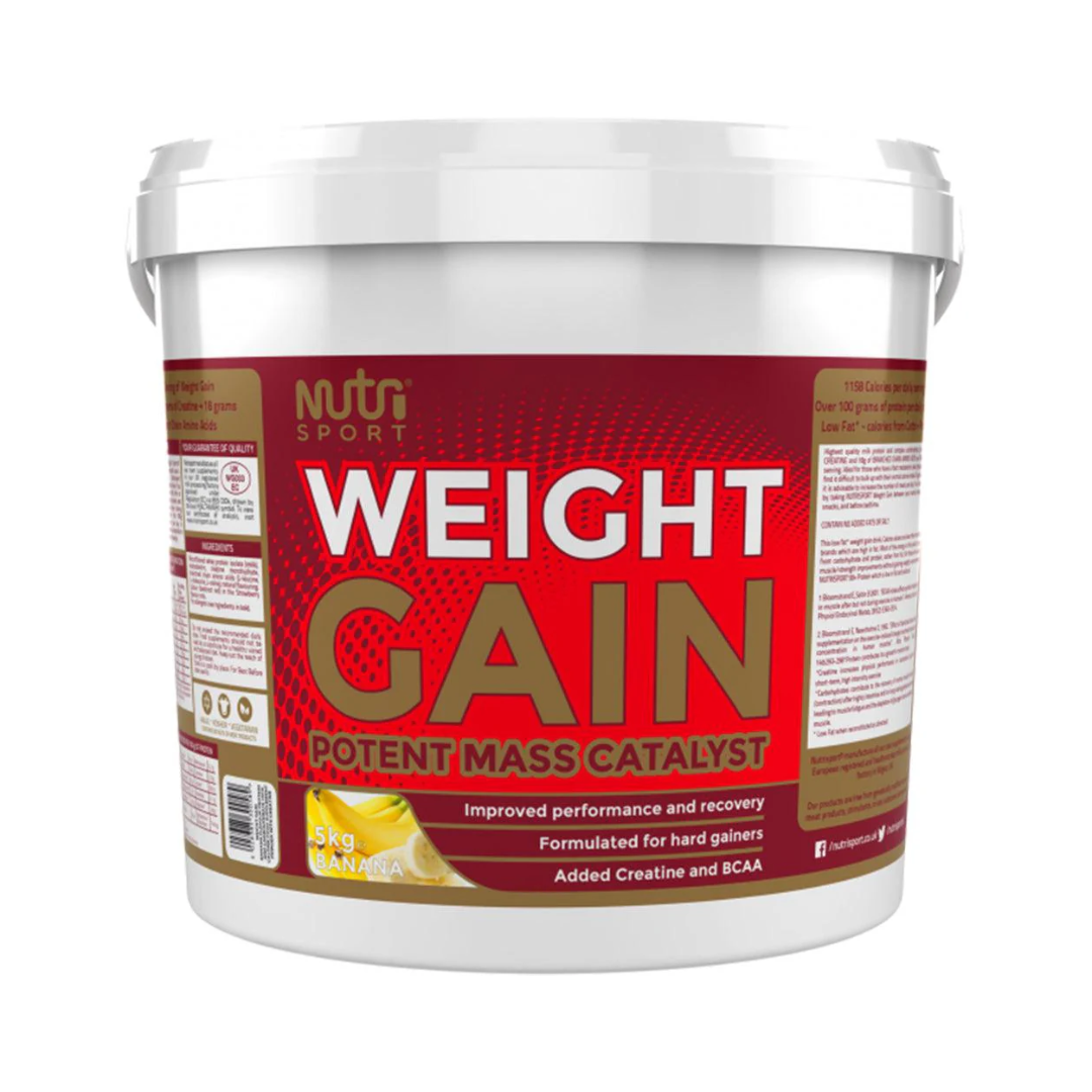 NutriSport Weight Gain 5kg - Banana