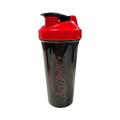 Murdered Out Smartshake Insidious Shaker 600ml Black & Red