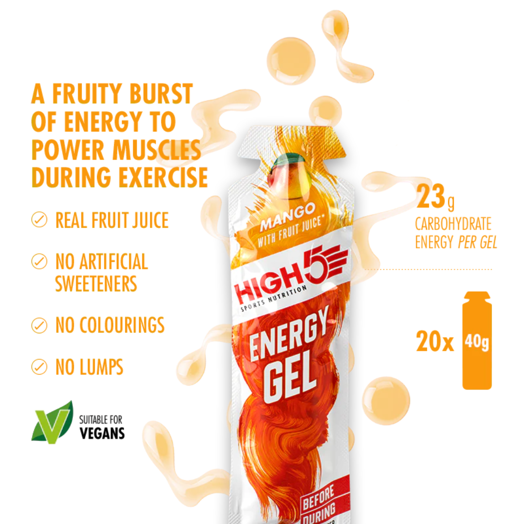 HIGH5 Energy Gel 20x40g - Mixed Flavours