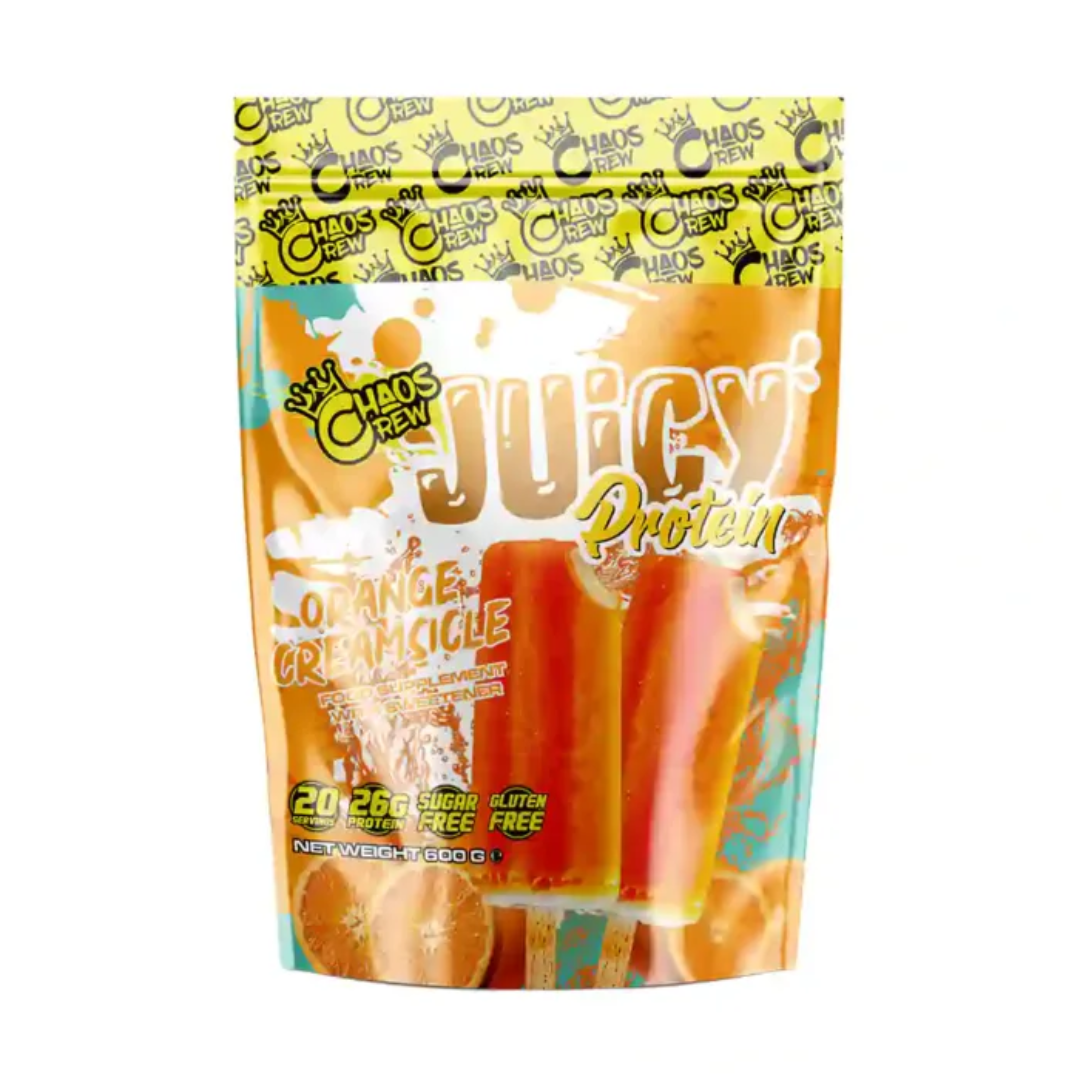 Chaos Crew Juicy Protein 600g - Orange Creamsicle