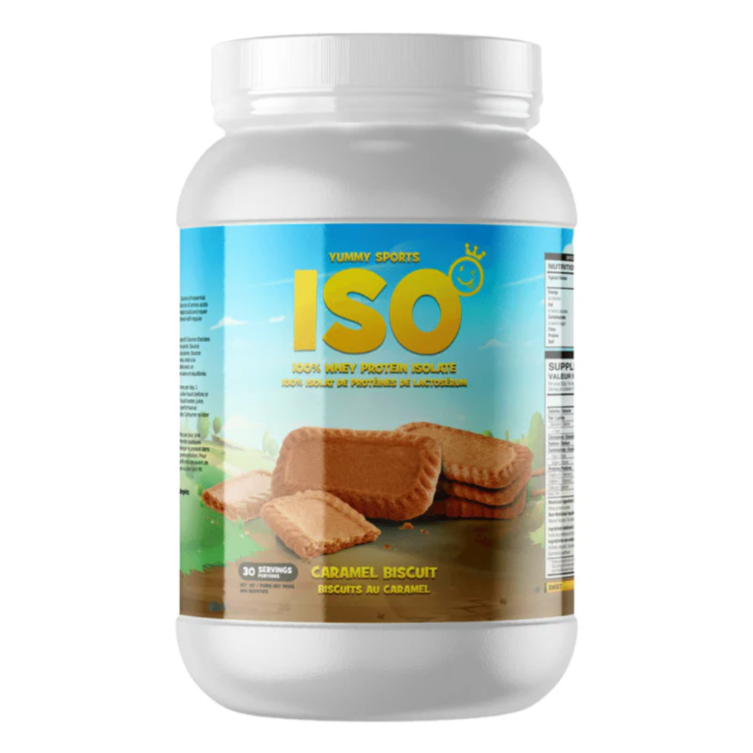 Yummy Sports ISO Tub 30 Servings 960g - Speculos Biscuit