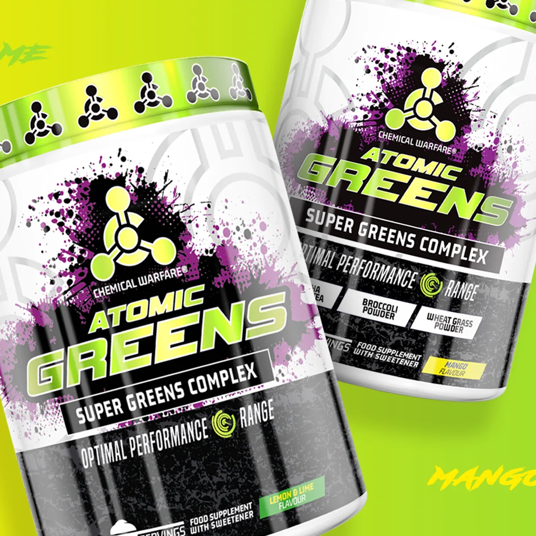 Chemical Warfare Atomic Greens 450g Mango