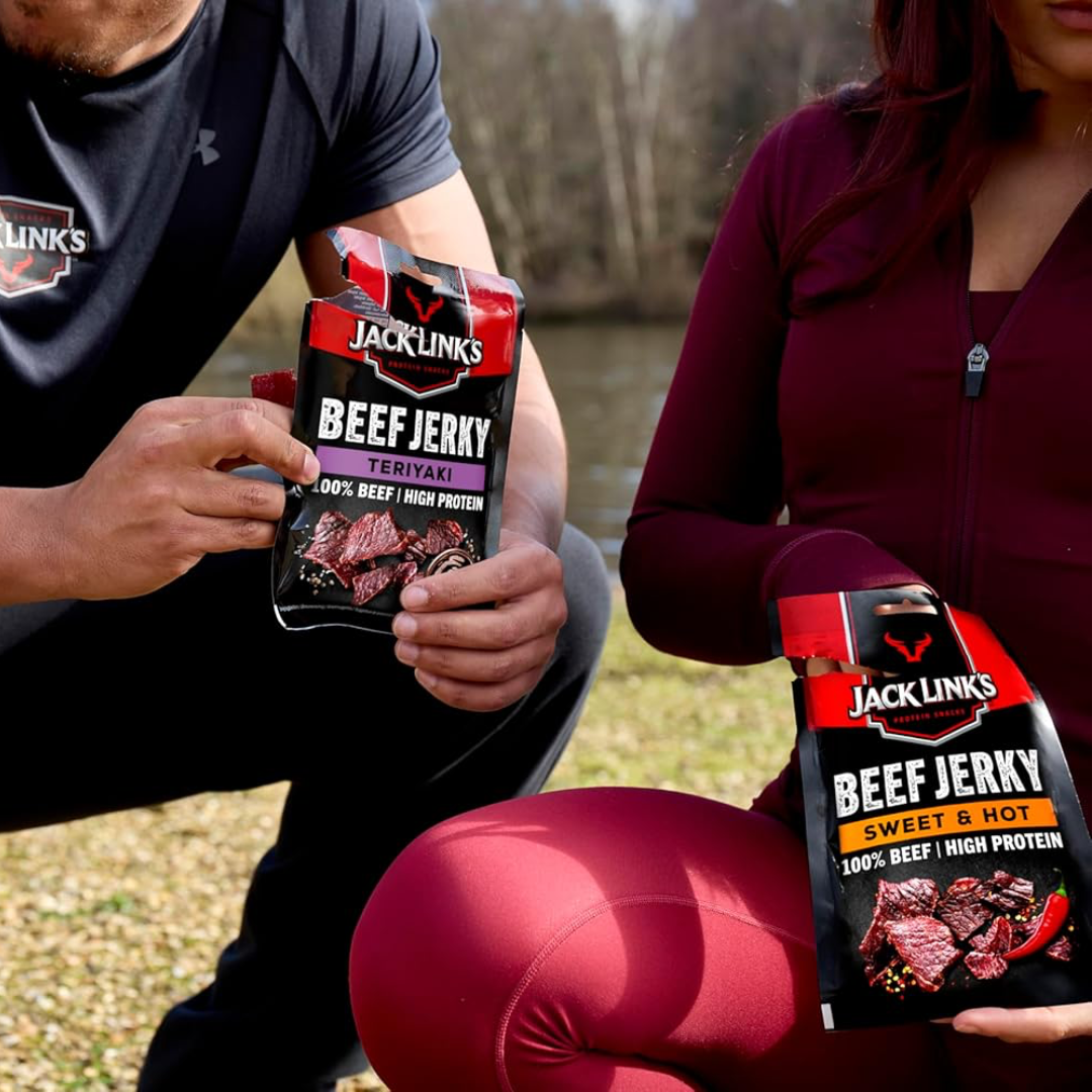 Jack Links Beef Jerky 12x25g - Sweet and Hot