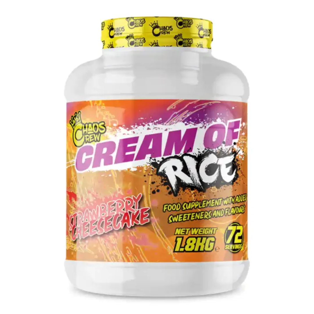 Chaos Crew Cream of Rice 1.8kg - Strawberry Cheesecake