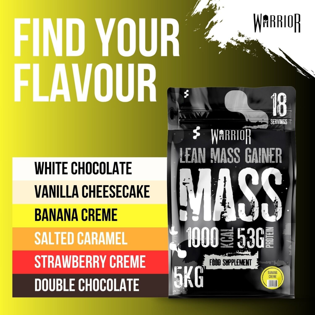 Warrior Lean Mass Gainer 5040g - White Chocolate