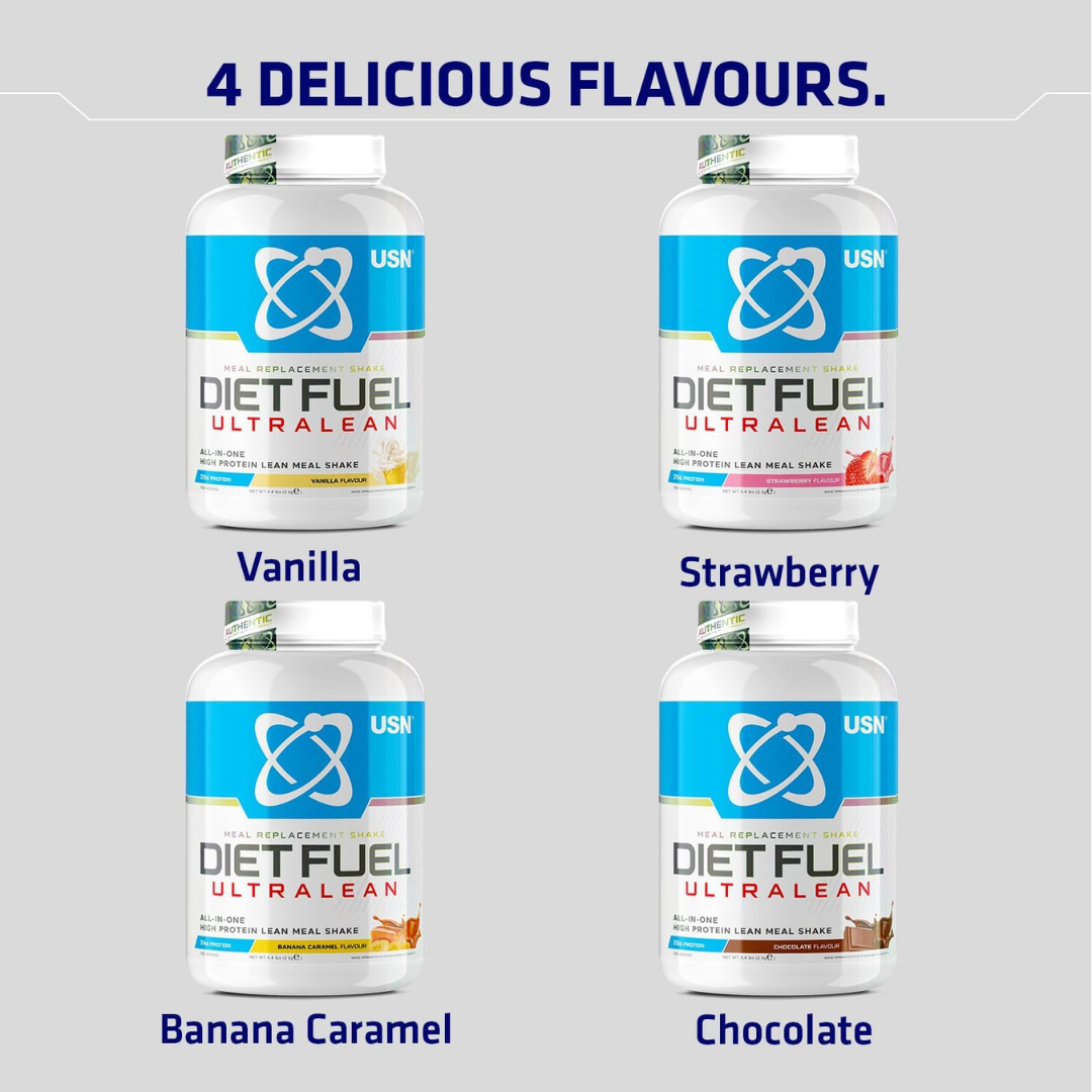 USN Diet Fuel Ultralean 2kg - Strawberry