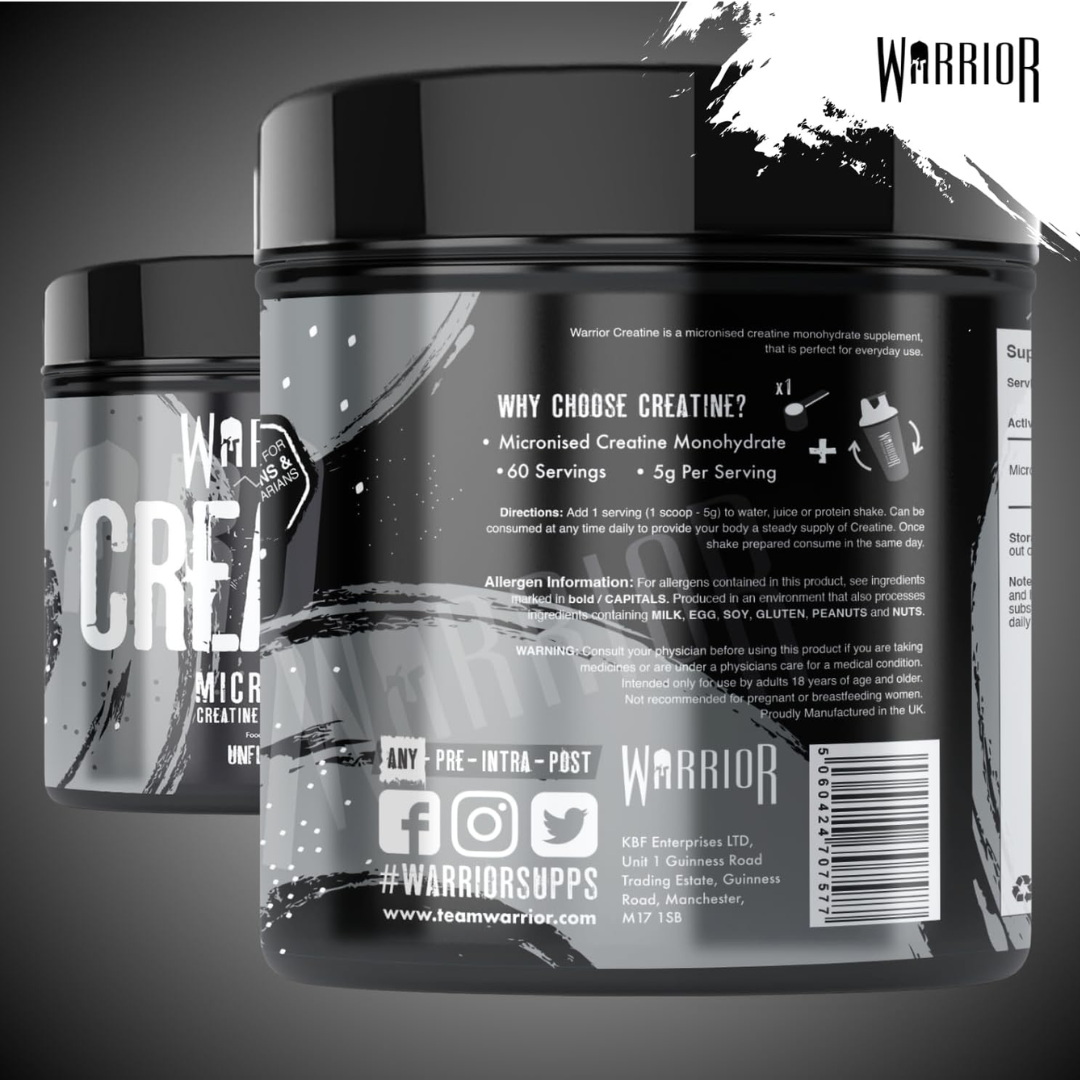 Warrior Creatine 300g - Savage Strawberry