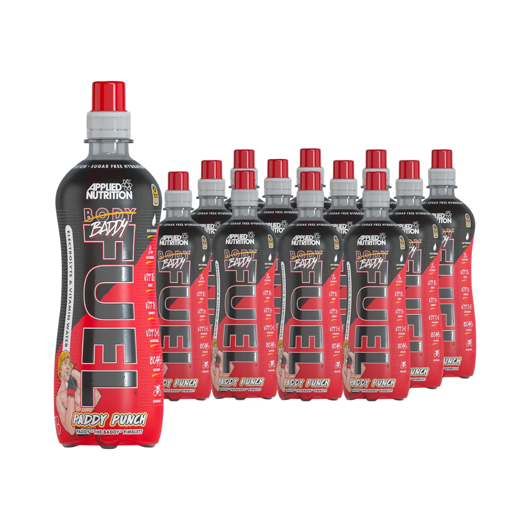 Applied Nutrition Body Fuel Electrolyte Water 12x500ml - Icy Blue Raz