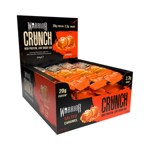 Warrior Crunch Bars 12x64g - Salted Caramel
