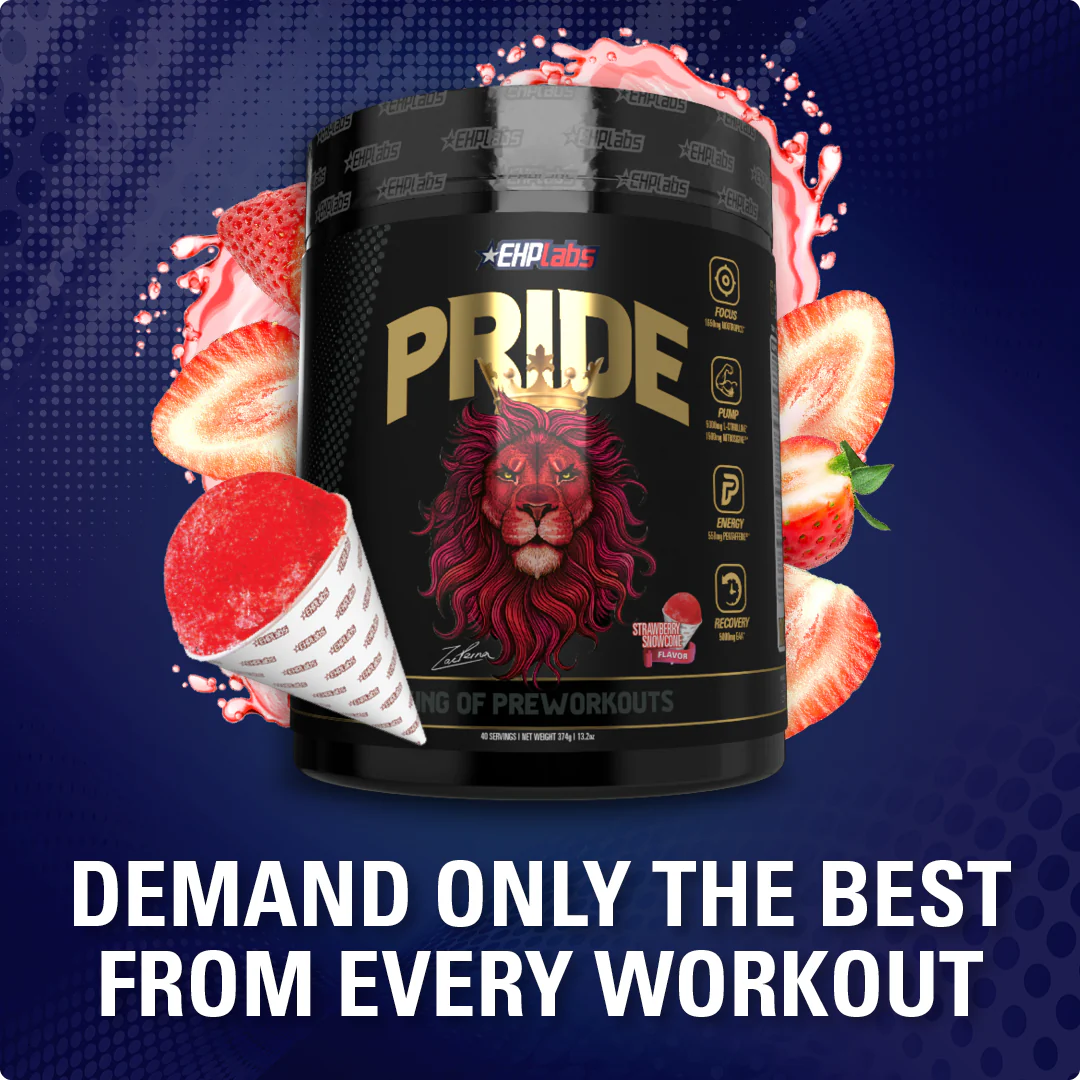 EHP Labs Pride Pre-Workout King Of Pre-Workouts 40 Servings - Blue Slushie