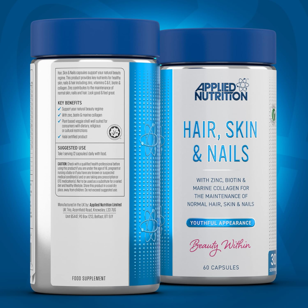 Applied Nutrition Hair, Skin & Nails 60 Caps