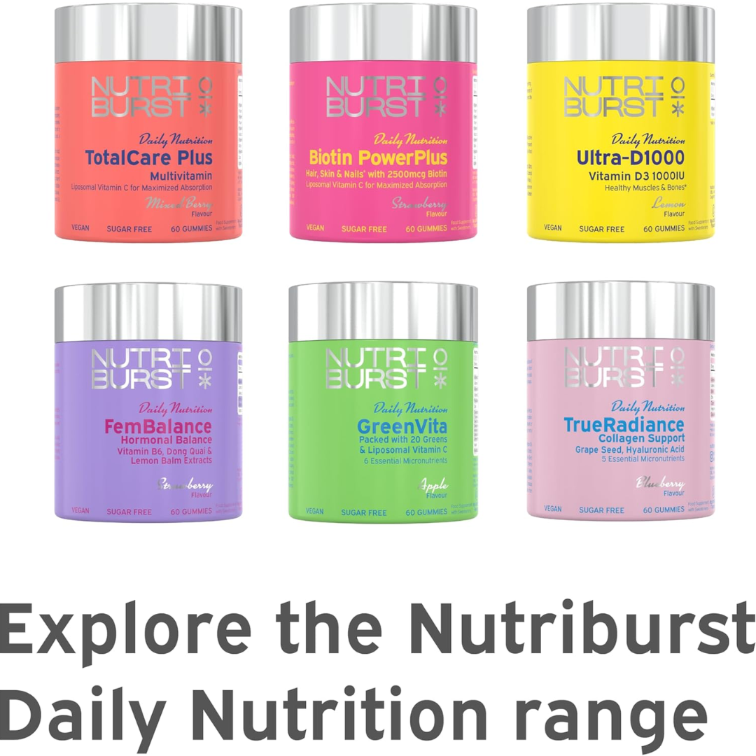Nutriburst Optimum-C 60 Gummies Orange