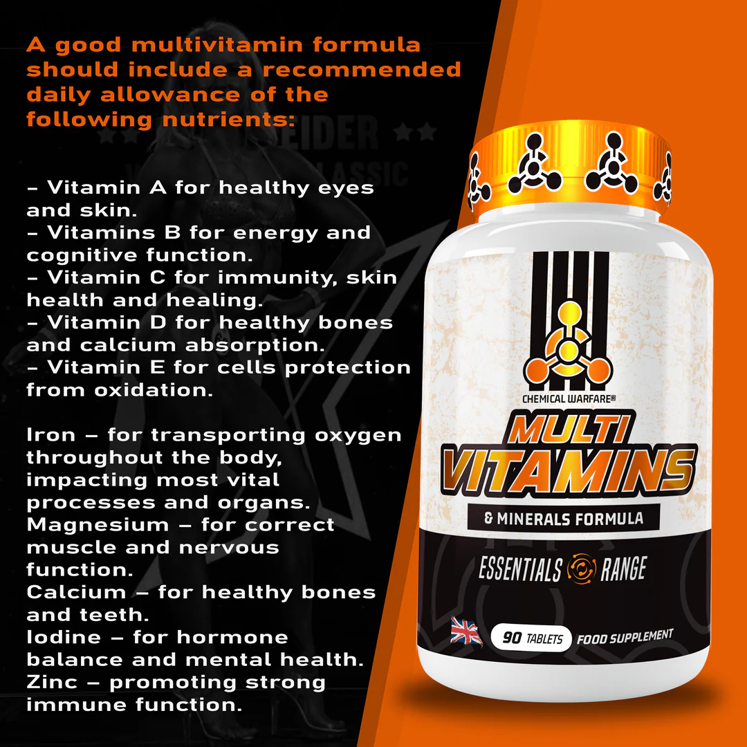 Chemical Warfare Multi Vitamins 90 Tabs