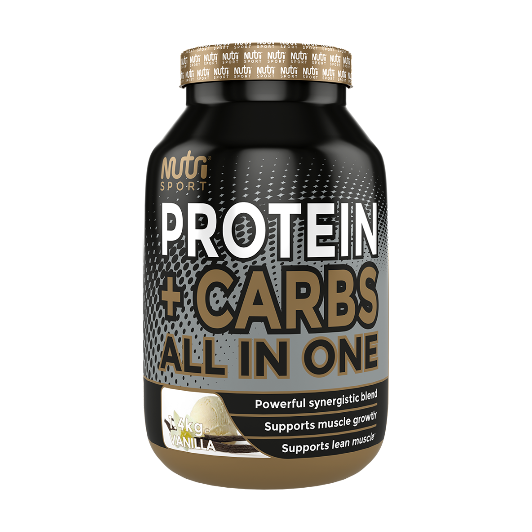 NutriSport Protein + Carbs 1.4kg - Vanilla