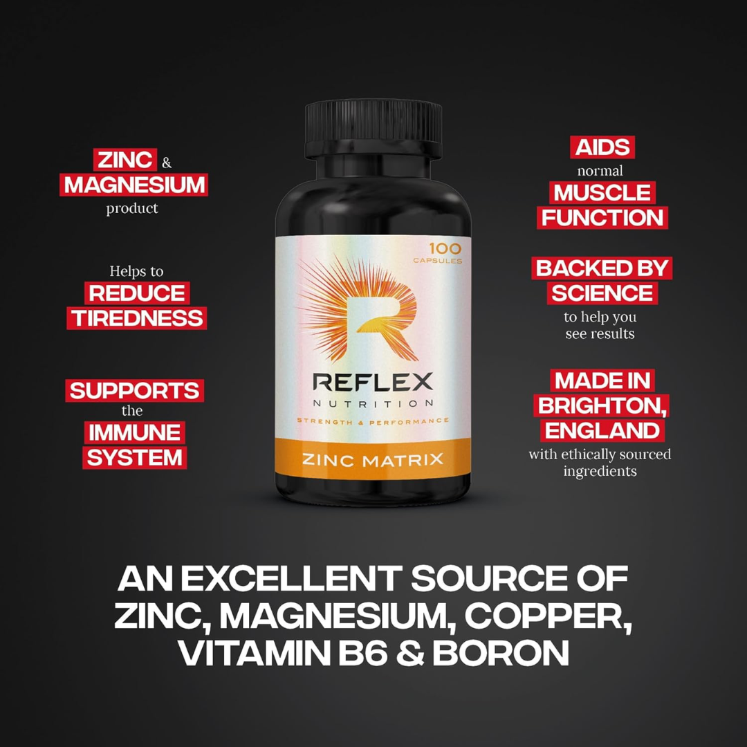 Reflex Nutrition Zinc Matrix 100 Caps