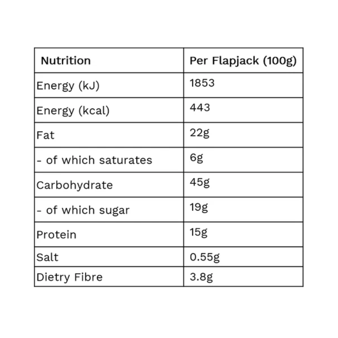 Muscle Moose Big Protein Flapjack 12x100g - Golden Syrup