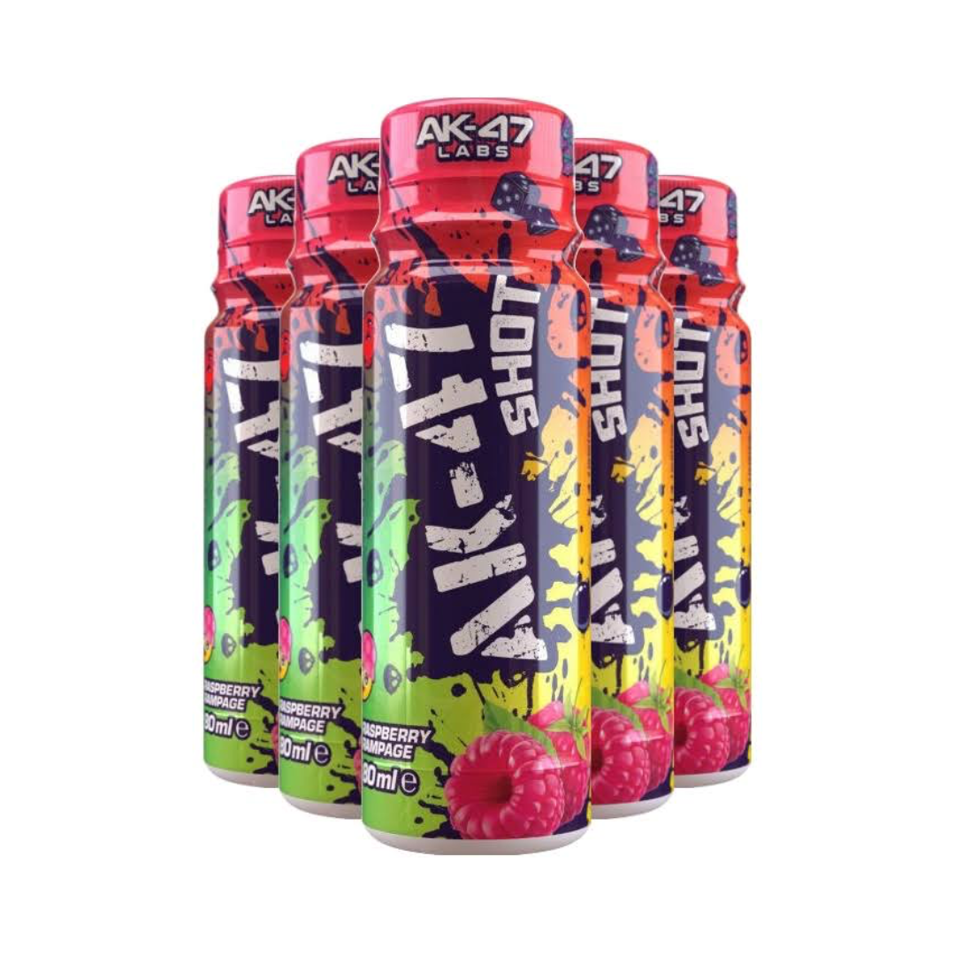 AK-47 Labs Shots 12x80ml Raspberry Rampage