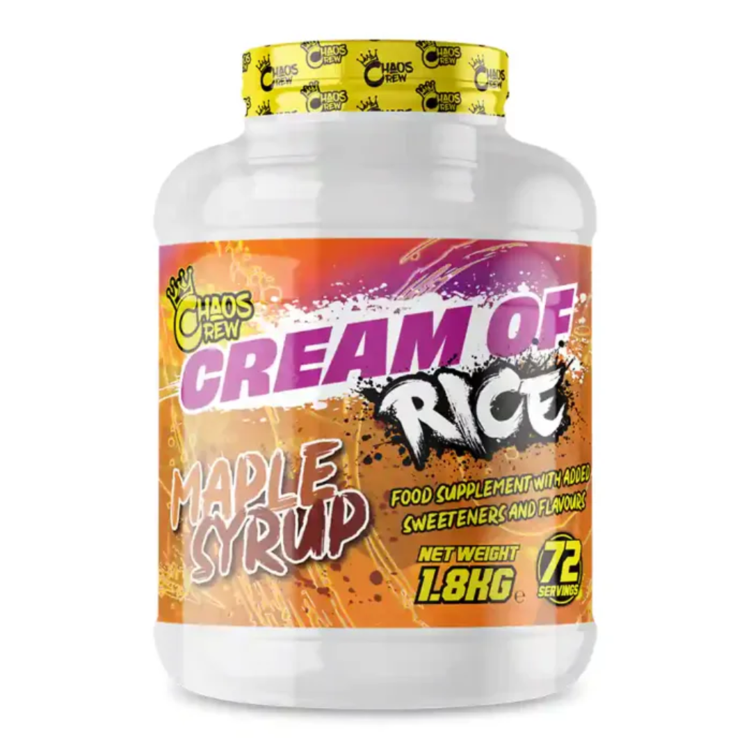 Chaos Crew Cream of Rice 1.8kg - Maple Syrup