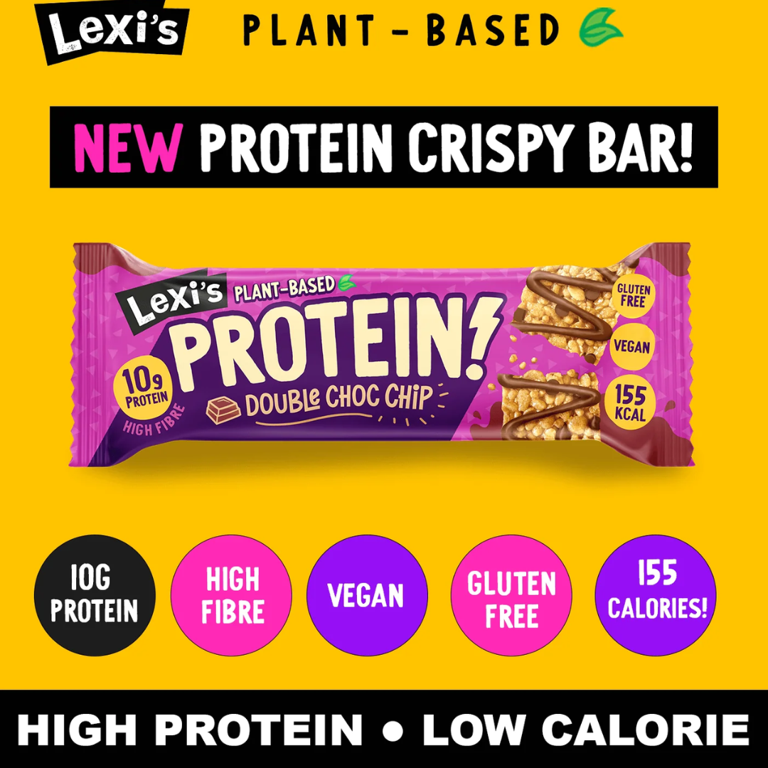 Lexi's Crispy Protein Bars 12x40g - Double Choc Chip