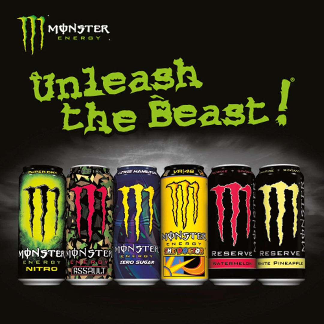 Monster Energy Zero Sugar 12x500ml - Lewis Hamilton