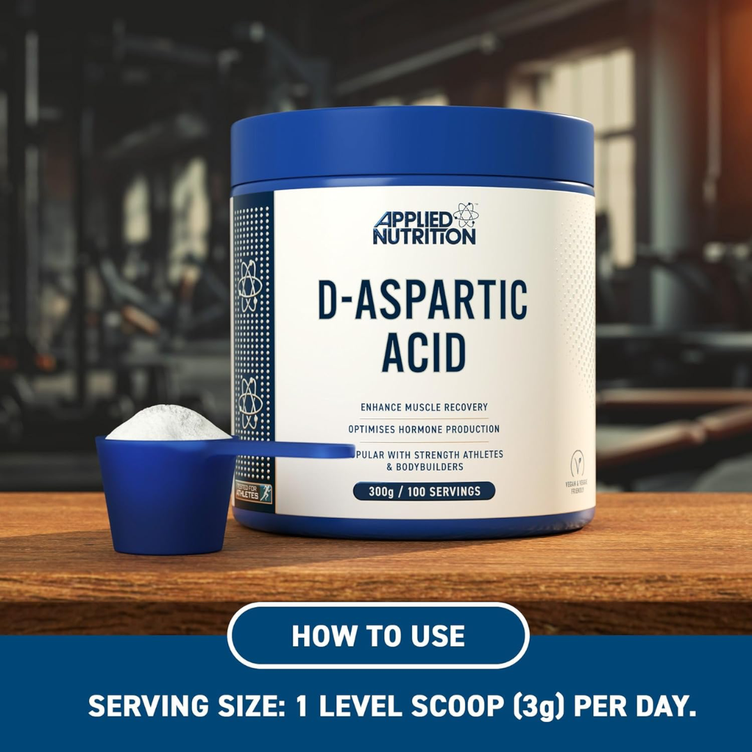 Applied Nutrition D-Aspartic Acid 300g Unflavoured