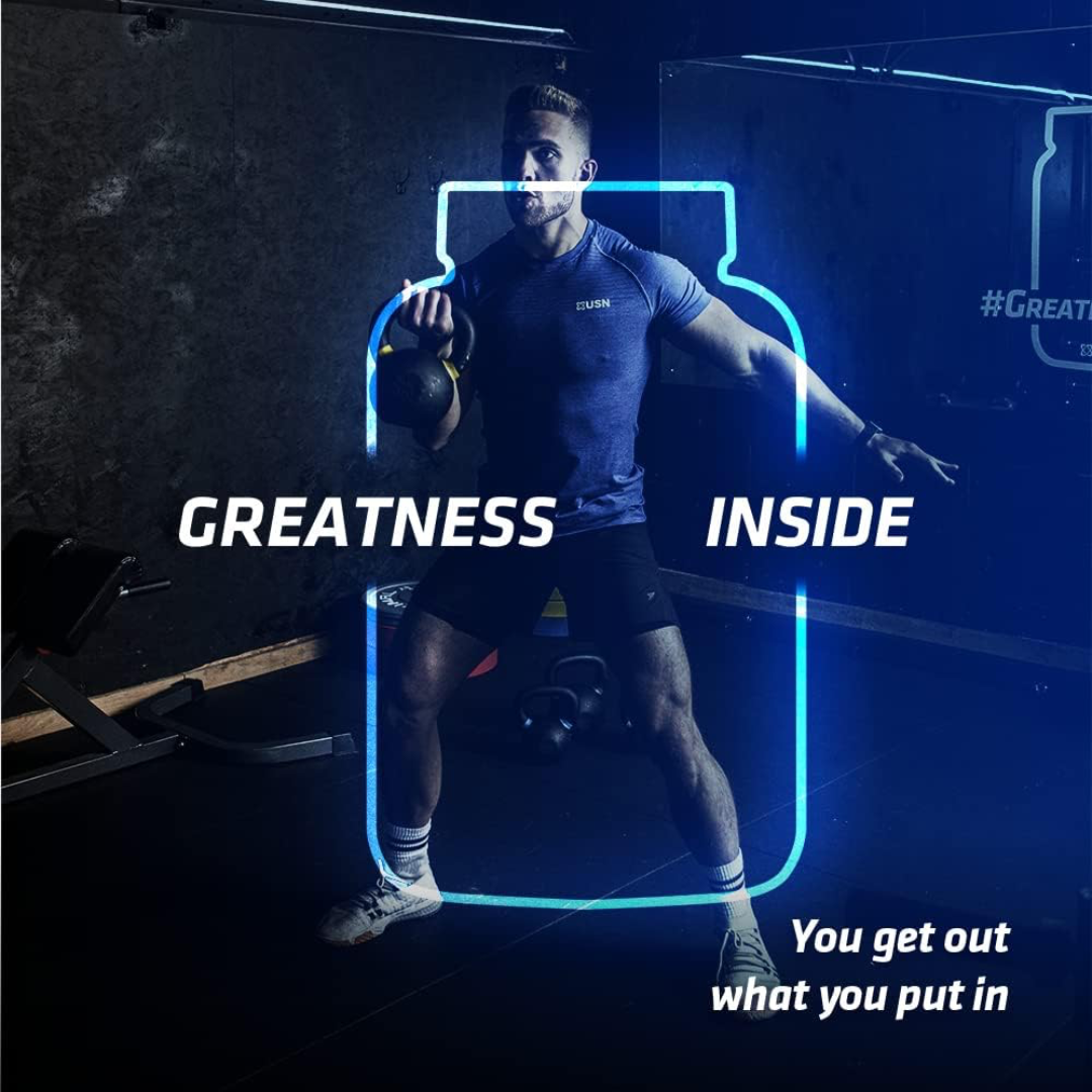 USN BCAA Power Punch 400g - Blue Raspberry