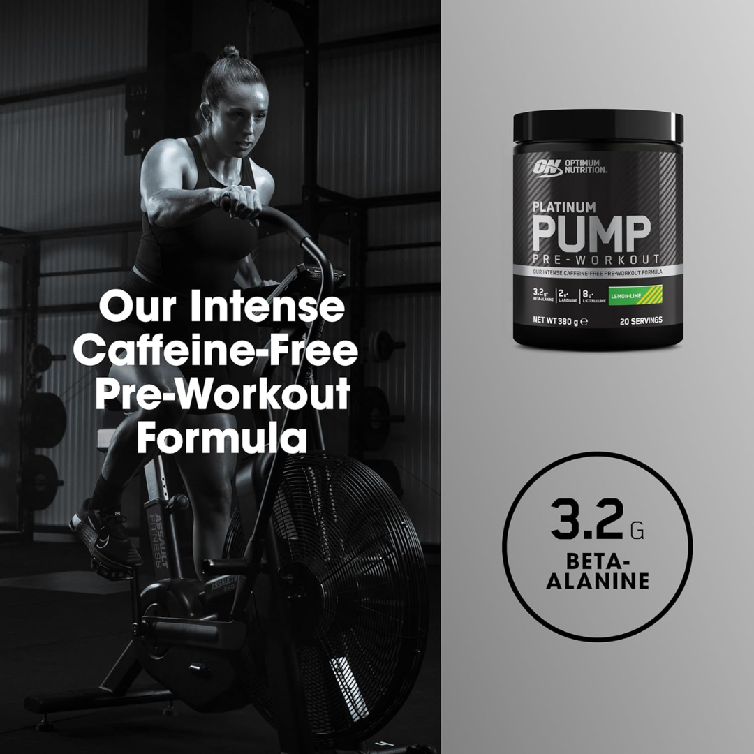 Optimum Nutrition Platinum Pump 380g - Blue Razz