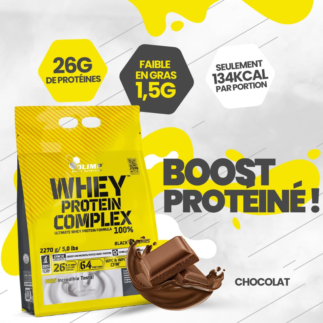 Olimp Sport Nutrition Whey Protein Complex 2270g - Vanilla Ice-Cream