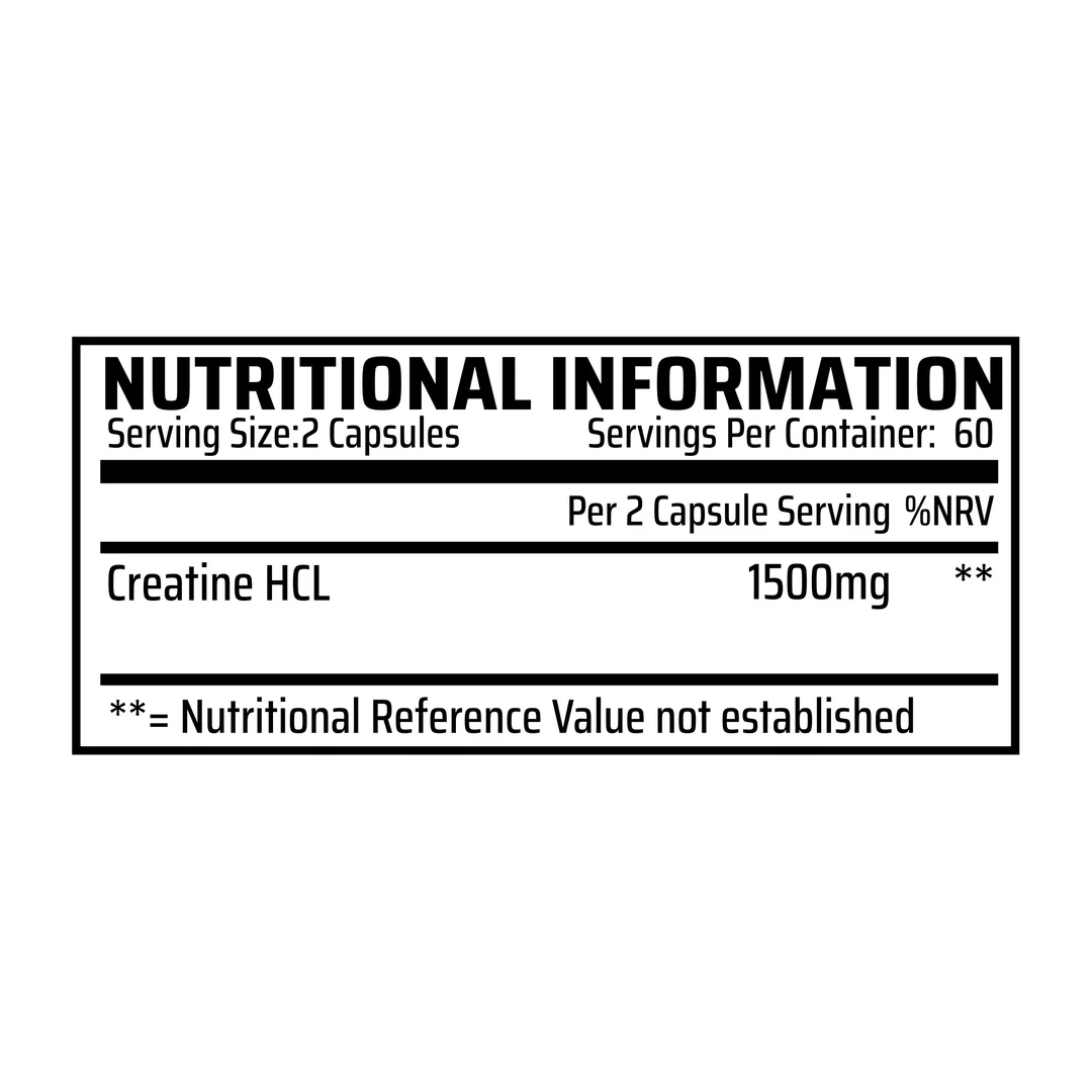 Chemical Warfare CRE-HCL 120 Caps