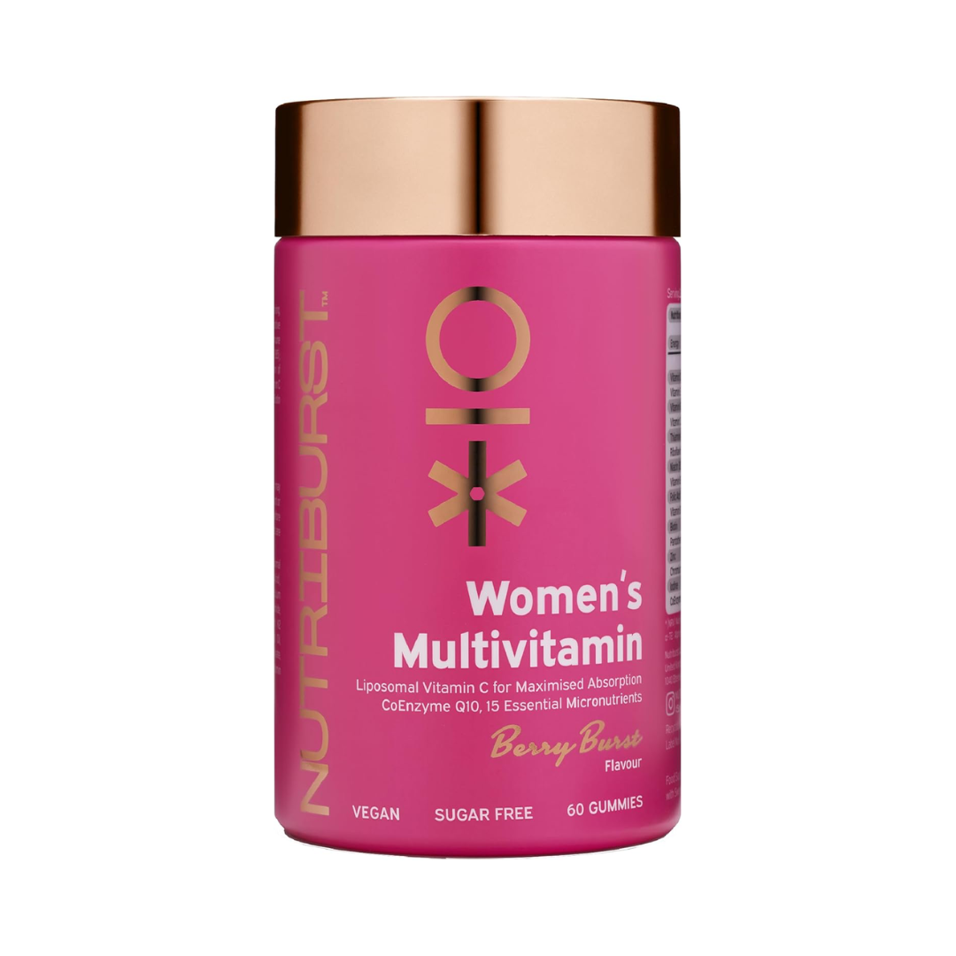 Nutriburst Women's Multivitamin 60 Gummies Berry Burst