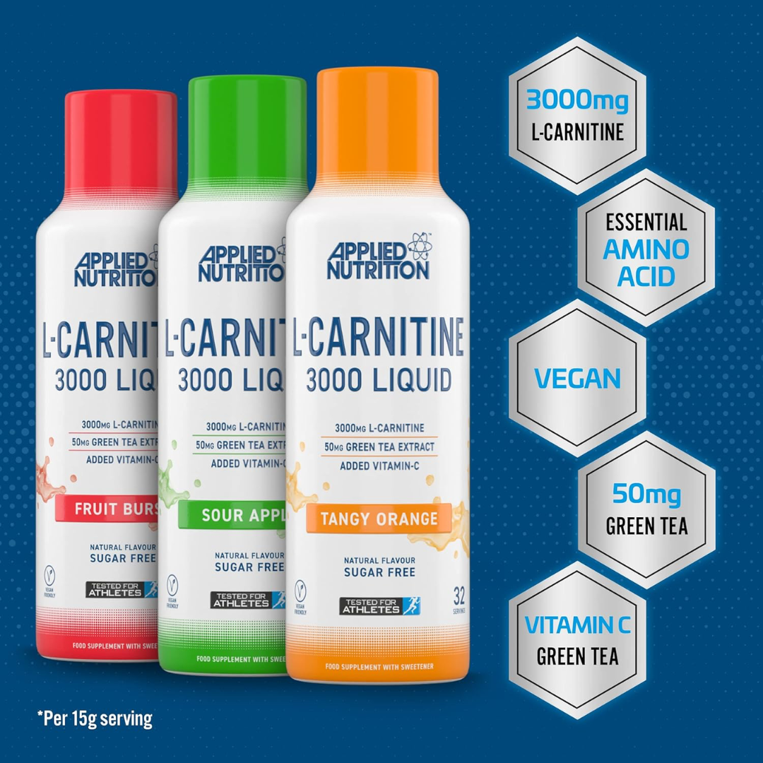 Applied Nutrition L-Carnitine 3000 480ml - Fruit Burst