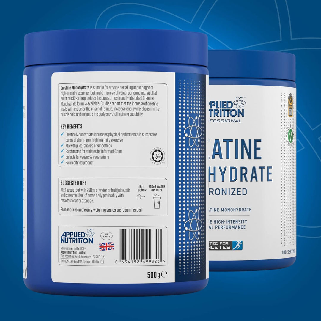 Applied Nutrition Creatine Monohydrate 500g Unflavoured