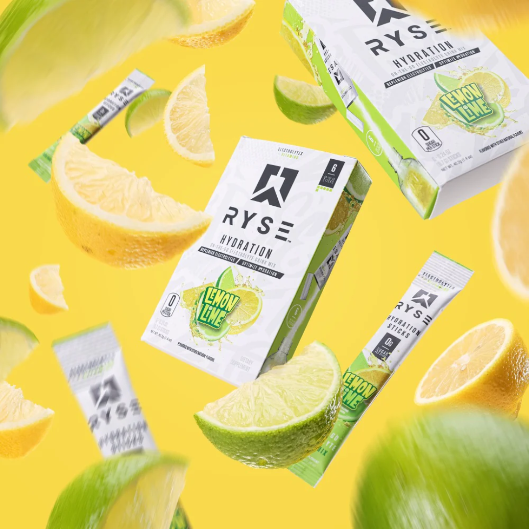 RYSE Hydration Sticks 6x6.4g - Pink Splash
