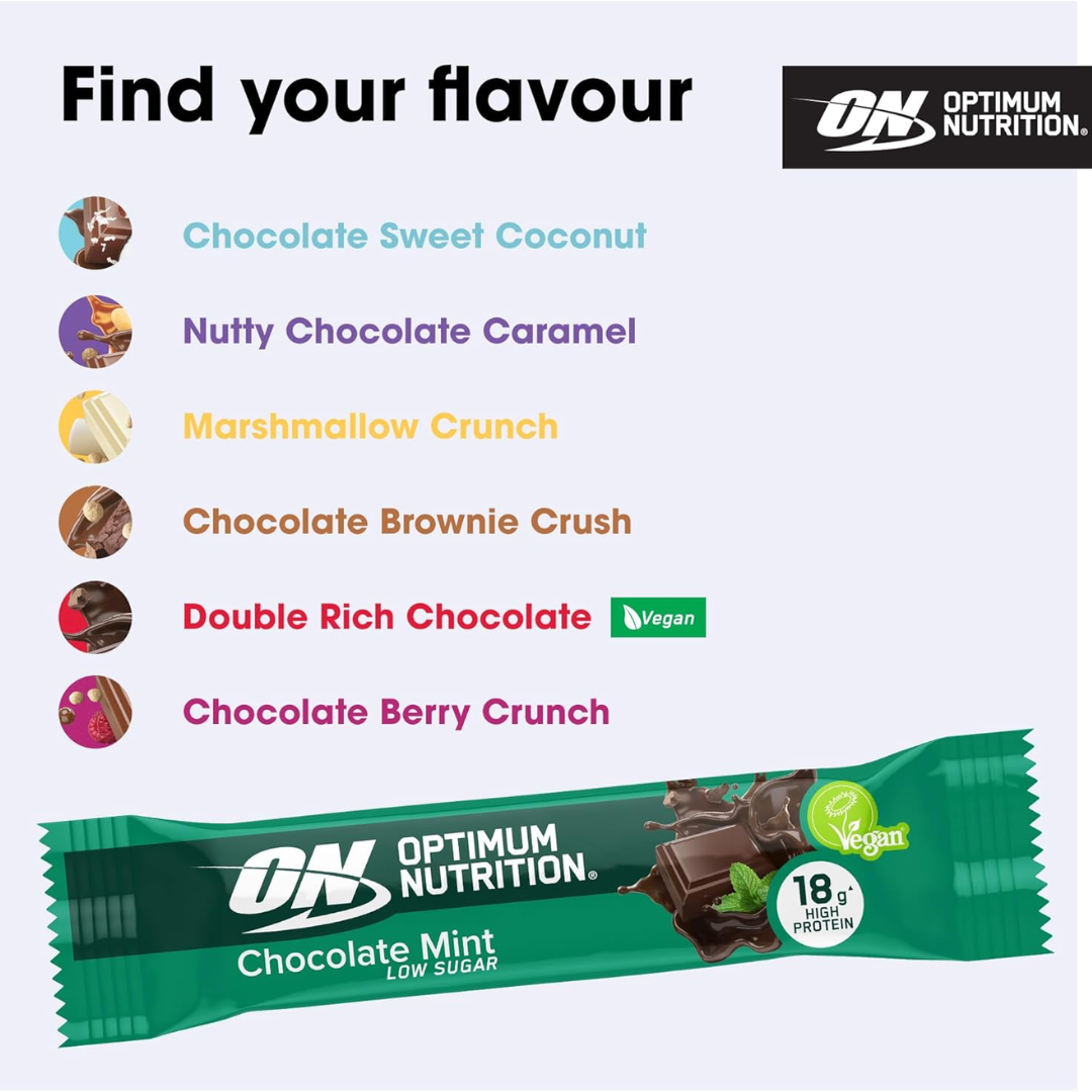 Optimum Nutrition Plant Bar 12x60g - Double Choc