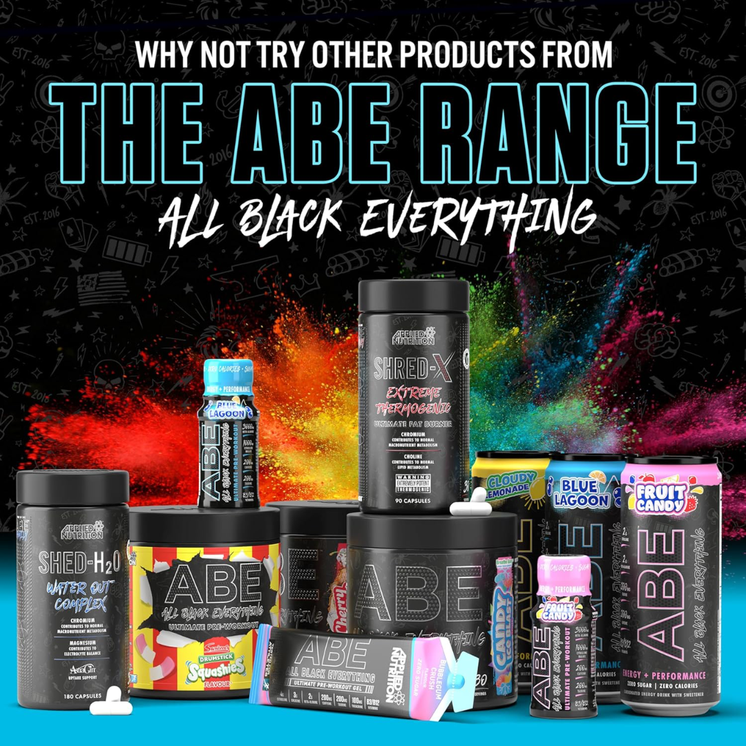 Applied Nutrition ABE All Black Everything Pre Workout Gel 20x60g - Icy Blue Raz