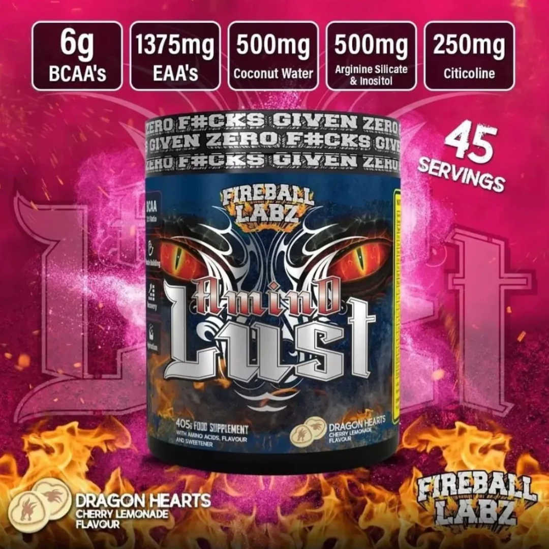 Fireball Labz AminoLust 405g - Lovebirds (Mango)