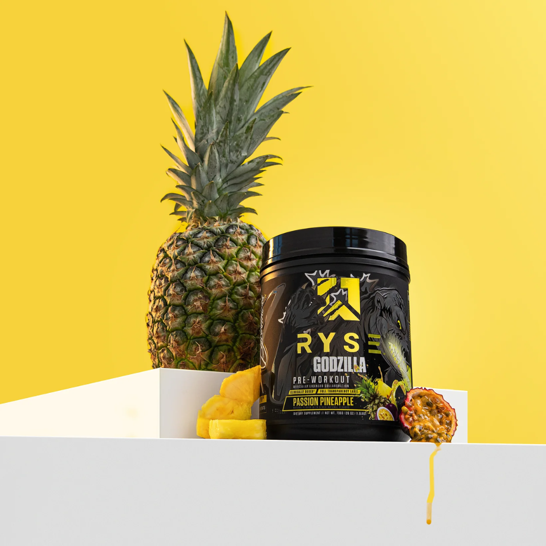 RYSE Godzilla Pre-Workout 792g - Passion Pineapple