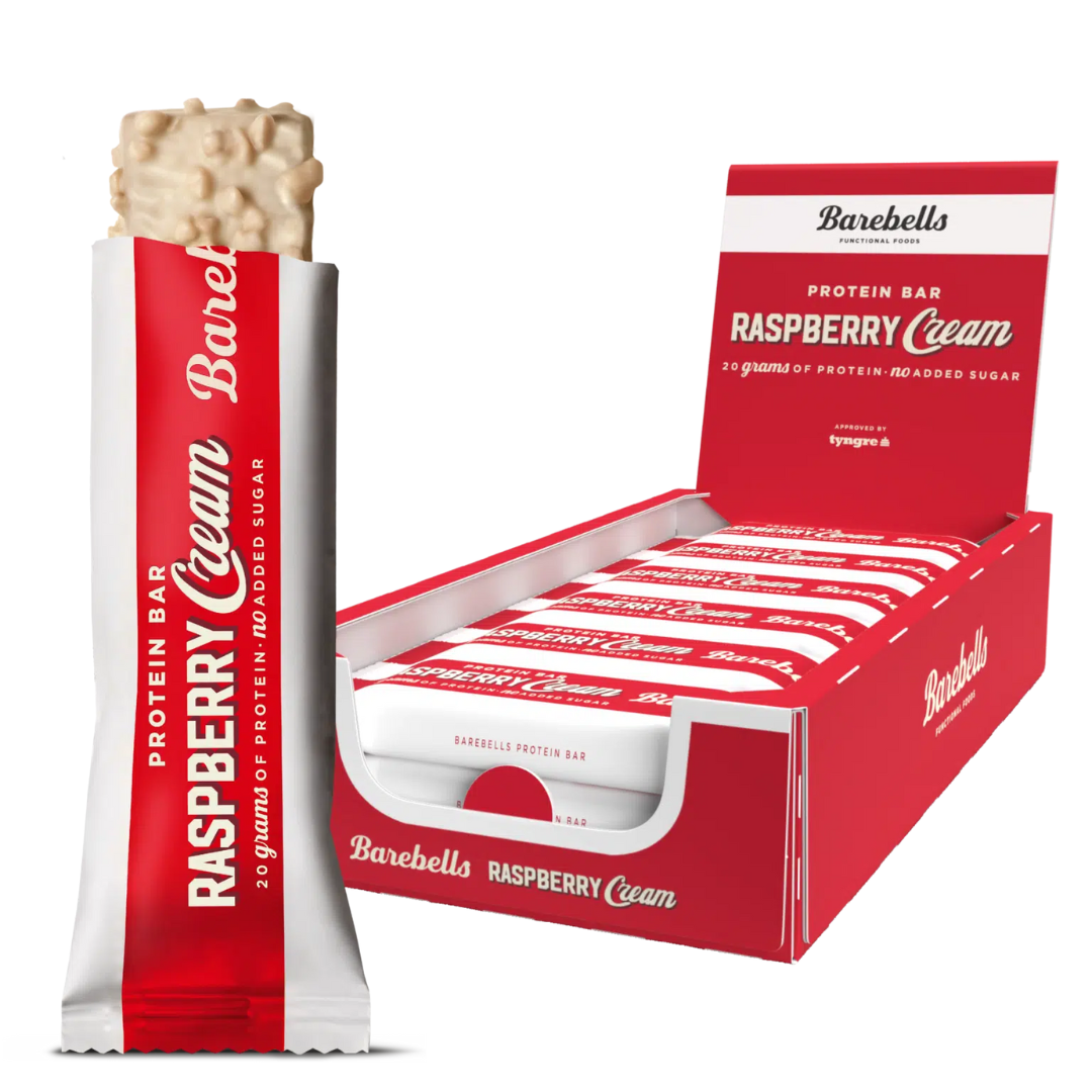 Barebells Protein Bar 12x55g - Raspberry Cream