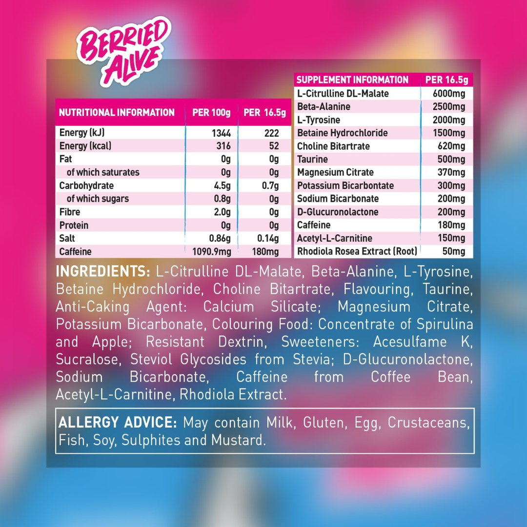 Grenade Pre-Workout 330g - Cherry Bomb