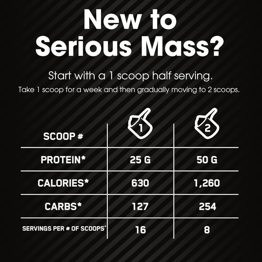Optimum Nutrition Serious Mass 2.73kg - Vanilla