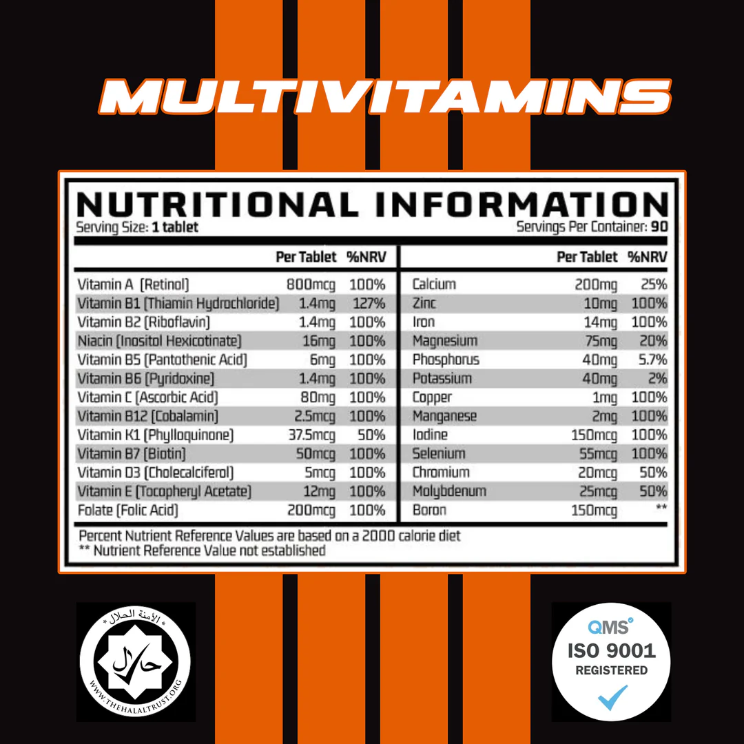 Chemical Warfare Multi Vitamins 90 Tabs