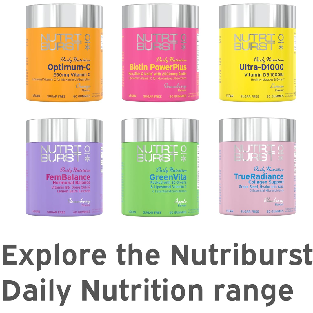 Nutriburst Totalcare Plus 60 Gummies Mixed Berry