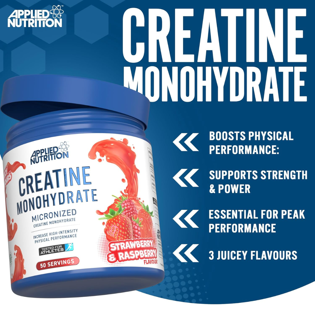 Applied Nutrition Creatine Monohydrate 250g - Strawberry & Raspberry