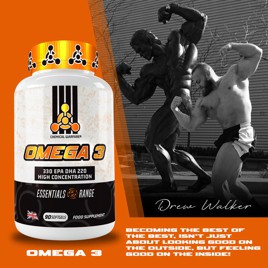 Chemical Warfare Omega 3 90 Softgels