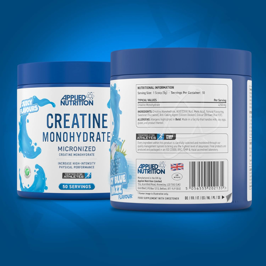 Applied Nutrition Creatine Monohydrate 250g - Strawberry & Raspberry